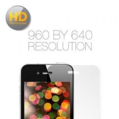 Elago S4 BREATHE Case and HD Clear film - кейс (бял) и покритие за дисплея за iPhone 4/4S  2