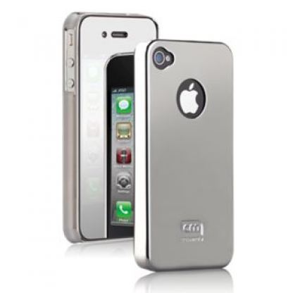 CaseMate BT Chrome - хромиран кейс и огледално покритие за iPhone 4  5