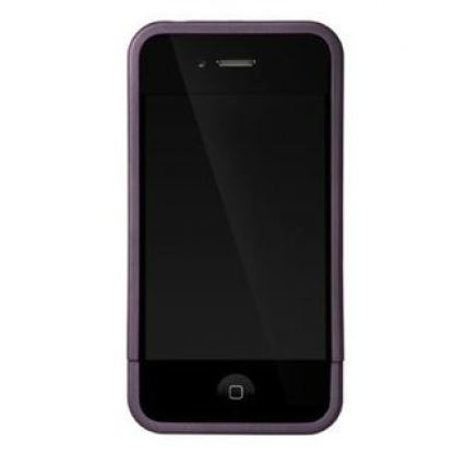 InCase Slider - поликарбонатов кейс за iPhone 4 (лилав)  2