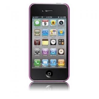 CaseMate Barely There - поликарбонатов кейс за iPhone 4 (розов)  2