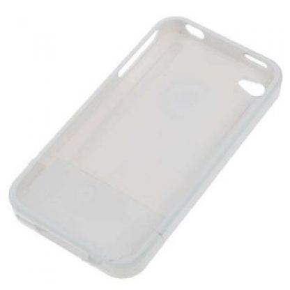 Glider Case - поликарбонатов кейс за iPhone 4 (бял)  2