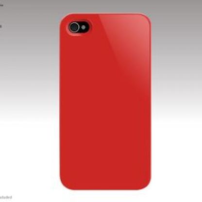 SwitchEasy Nude - поликарбонатов кейс за iPhone 4 (жълт, син, лилав, червен)  4