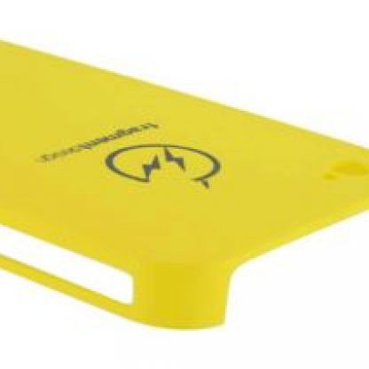 Fragment Case - поликабонатв кейс за iPhone 4 (жълт)  2