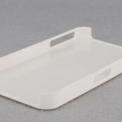 Fragment Case - поликабонатв кейс за iPhone 4 (бял)  3