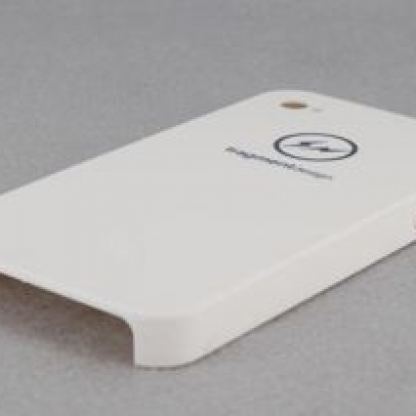 Fragment Case - поликабонатв кейс за iPhone 4 (бял)  4
