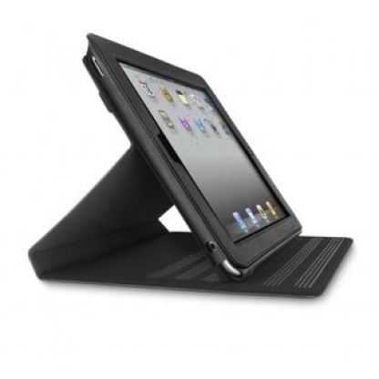 Belkin Verve Folio с Auto On/Off - кожен калъф и стойка за iPad 2 