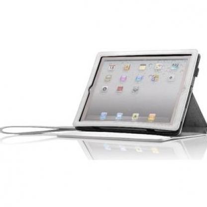Tunewear Tunefolio 2 Wake/Sleep cover - кожен калъф и поставка за iPad 2 (бял) Tunewear Tunefolio 2 Wake/Sleep cover - кожен калъф и поставка за iPad 2 (бял)  3