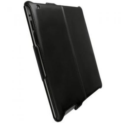 Krusell Donso Case - кожен кейс и стойка за iPad 2 (черен)  3