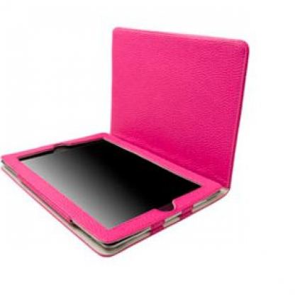 Krusell GAIA - кожен калъф/папка за iPad 2 (розов)  3