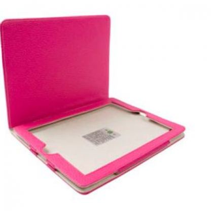 Krusell GAIA - кожен калъф/папка за iPad 2 (розов)  4