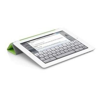 Apple Smart Cover - полиуретаново покритие за iPad 2 (зелен)  5