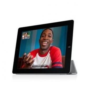 Apple Smart Cover - полиуретаново покритие за iPad 2 (сив)  5