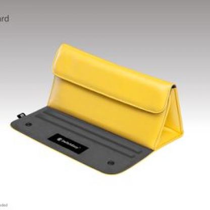 SwitchEasy TRIG - кожен калъф и поставка за iPad (жълт)  4