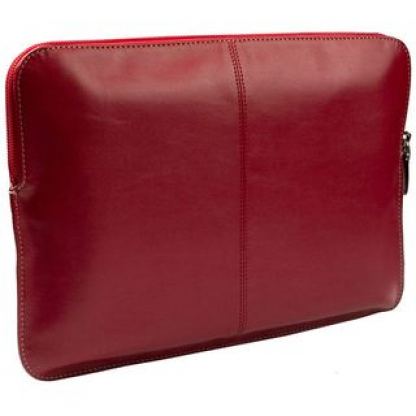 Krusell LUNA sleeve 10 инча - кожен калъф за iPad и таблети до 10.2 инча (червен)  2