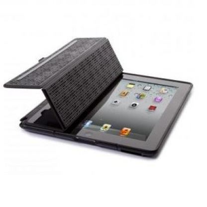 Speck CandyShell Wrap - хибриден кейс и поставка за iPad 2 (черен)  3