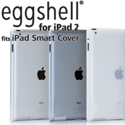 Tunewear Eggshell 2 - кейс за iPad 2 (съвместим с Apple Smart cover) - черен  3