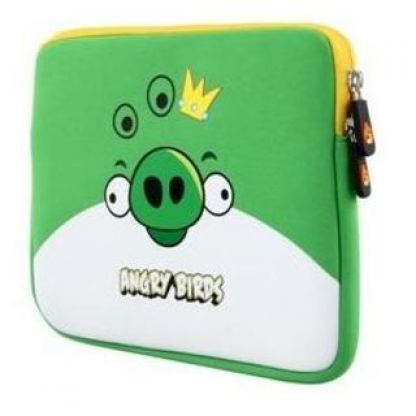 Angry Birds Case - неопренов калъф за iPad/iPad 2 (зелен)  2