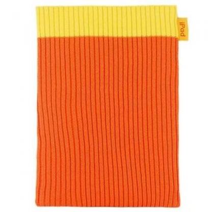 Skin cover - плетен калъф за iPad (оранжев) 