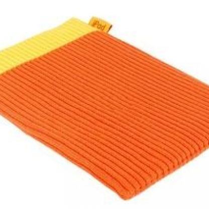 Skin cover - плетен калъф за iPad (оранжев)  3