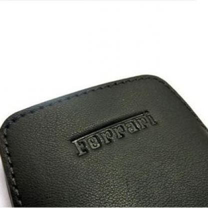 Ferrari Modena Series Pouch - кожен калъф за iPhone 4/4S (черен) 4