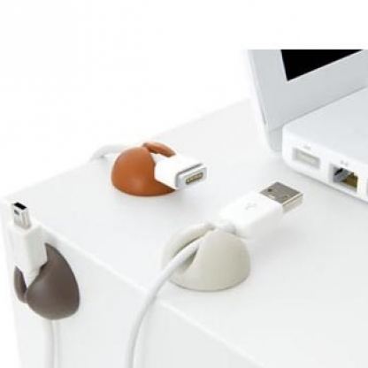 Bluelonge CableDrop - органайзери за кабели (6 броя)  2