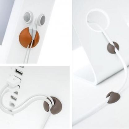Bluelonge CableDrop - органайзери за кабели (6 броя)  6