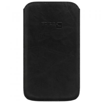 GRIPIS Slider Belt Loop - кожен калъф с отвор за колан за Galaxy Nexus, HTC Sensation XL и други (ръчна изработка)  2