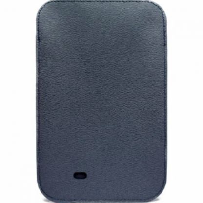 Samsung Pouch - оригинален кожен калъф за Galaxy Note (тъмносин)  3