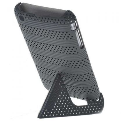 Slider Case - поликарбонатов кейс с поставка за iPhone 3G/3Gs (черен)  3