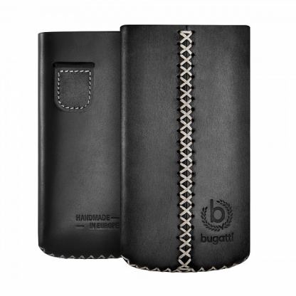 Bugatti Cross Leather Case - кожен калъф за Samsung Galaxy Nexus i9250 и HTC One X (черен)  3