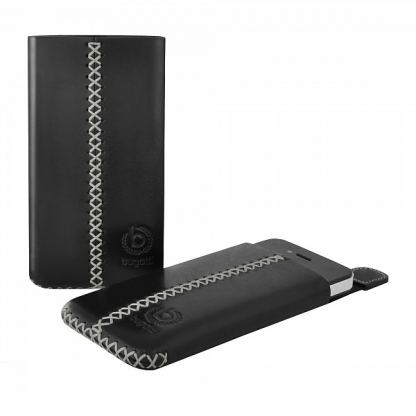 Bugatti Cross Leather Case - кожен калъф за Samsung Galaxy Nexus i9250 и HTC One X (черен)  4