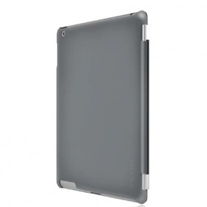 Incipio Smart Feather - кейс за iPad 3 (съвместим с Apple Smart cover) - тъмносив  2