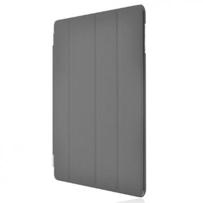 Incipio Smart Feather - кейс за iPad 3 (съвместим с Apple Smart cover) - тъмносив  3