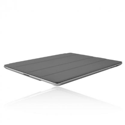 Incipio Smart Feather - кейс за iPad 3 (съвместим с Apple Smart cover) - тъмносив  4