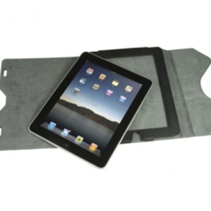 Logic3 Leather Case Stand - кожен калъф и поставка за iPad  3