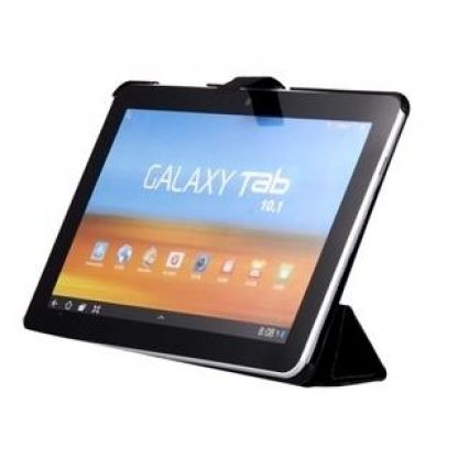 Movie Stand 3.0 - полиуретанов калъф и поставка за Samsung Galaxy Tab 2 (10.1) (черен)  2