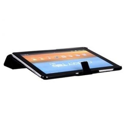 Movie Stand 3.0 - полиуретанов калъф и поставка за Samsung Galaxy Tab 2 (10.1) (черен)  4