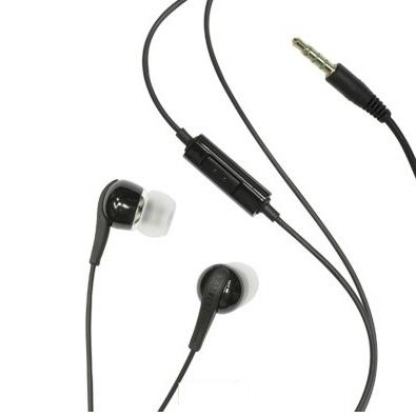 Samsung Headset Stereo EHS64 - слушалки с микрофон за Samsung мобилни устройства (черен)	