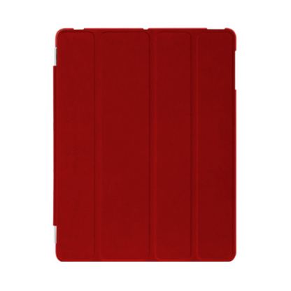 SwitchEasy CoverBuddy - кейс за iPad 3 (съвместим с Apple Smart cover) - червен  3