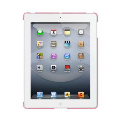 SwitchEasy CoverBuddy - кейс за iPad 3 (съвместим с Apple Smart cover) - розов  3