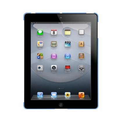SwitchEasy CoverBuddy - кейс за iPad 3 (съвместим с Apple Smart cover) - син  4