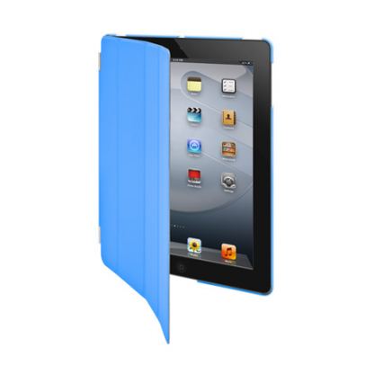 SwitchEasy CoverBuddy - кейс за iPad 3 (съвместим с Apple Smart cover) - син  5