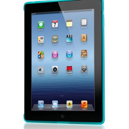 Tunewear Softshell - силиконов калъф (съвместим със Smart Cover) за iPad 2/3 (син)  5