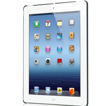 Tunewear Eggshell - кейс за iPad 3 (съвместим с Apple Smart cover) - черен  5