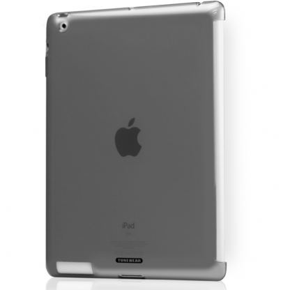 Tunewear Softshell - силиконов калъф (съвместим със Smart Cover) за iPad 2/3 (черен)  3