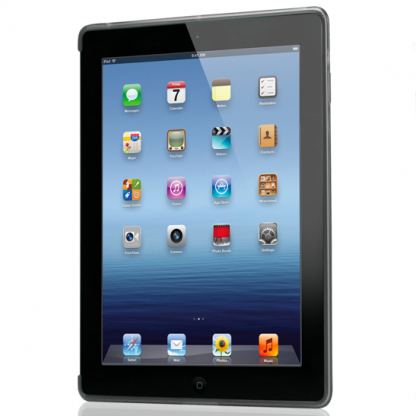 Tunewear Softshell - силиконов калъф (съвместим със Smart Cover) за iPad 2/3 (черен)  4