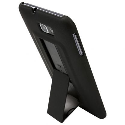 Krusell ActionCover - поликарбонатов кейс и видео стойка за Samsung Galaxy Note N7000 (черен) Krusell ActionCover - поликарбонатов кейс и видео стойка за Samsung Galaxy Note N7000 (черен)  3