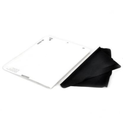 Fashion Protective Smart Cover - полиуретанов калъф и поставка за iPad 3 (бял)  4