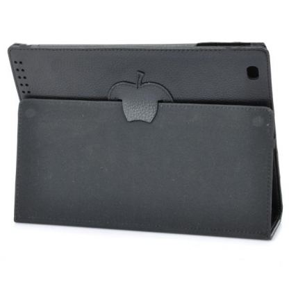 Protective PU case - кожен калъф и поставка с функция Sleep/Wake за iPad 3 и iPad 2  3
