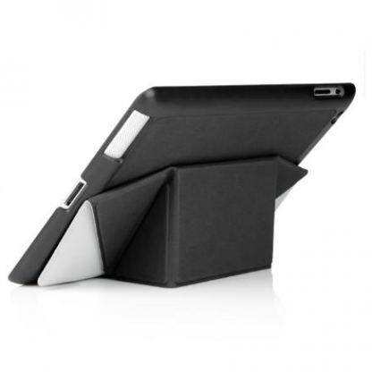 Incipio LGND - кожен кейс (набук и велур) и поставка за iPad 3  3